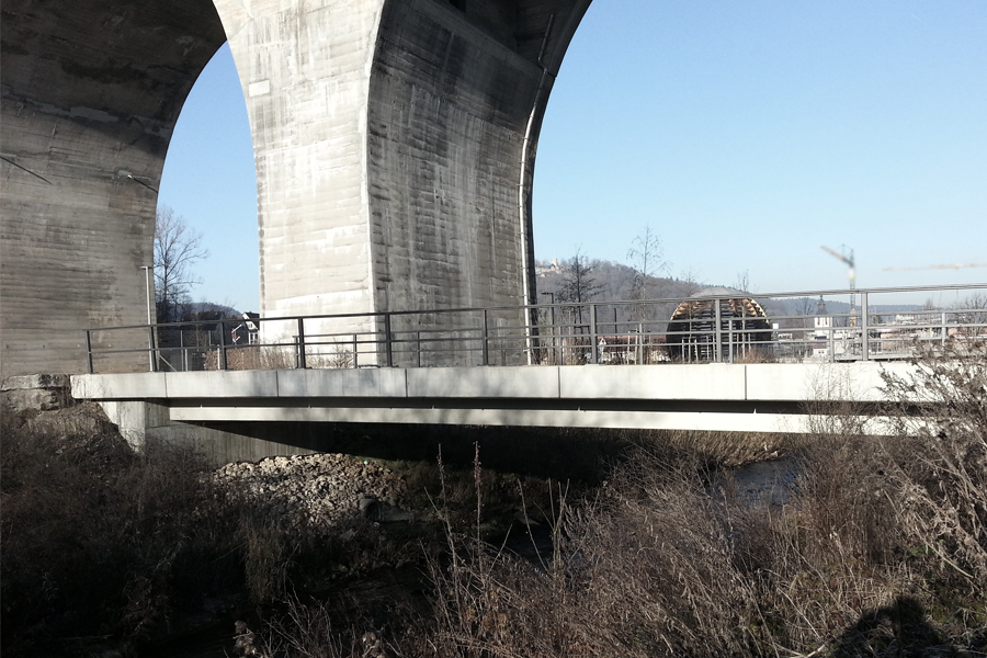 Brückenkappen-Fertigteile in Nagold